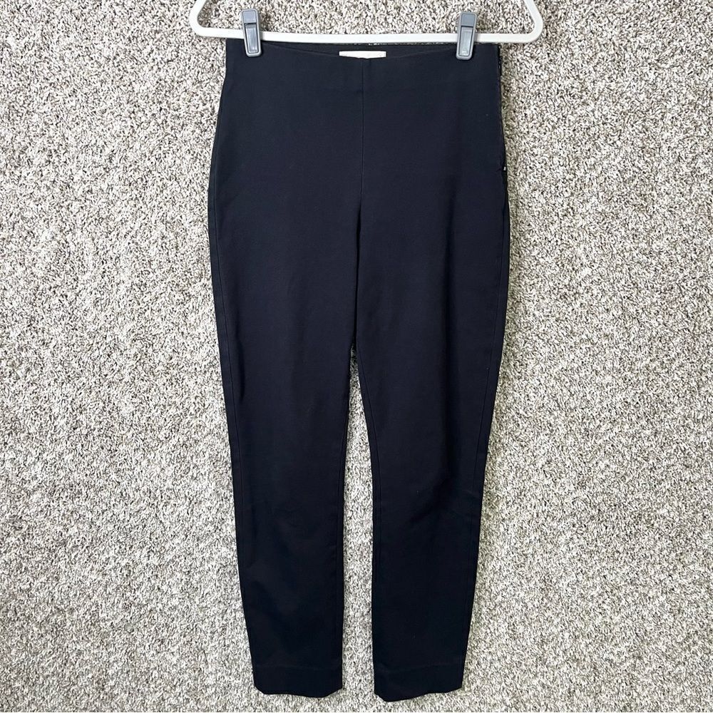 Everlane Pants Women’s 4 Black High Rise Side Zip‎ Cropped